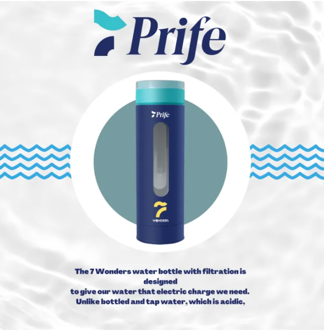 Prife 7 Wonders Water Bottle Filtration